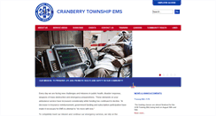 Desktop Screenshot of cranberrytownshipems.org